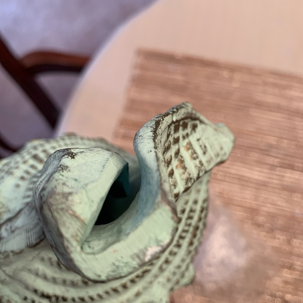 Preloved vintage conch shell ceramic fade - Picture 6 of 11